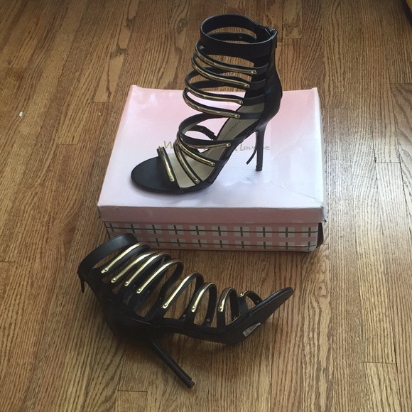 New Wild Diva strappy heels - Picture 3 of 9